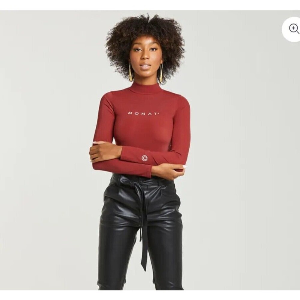 monat turtleneck long sleeve bodysuit size S the versatile MONAT Turtleneck Long